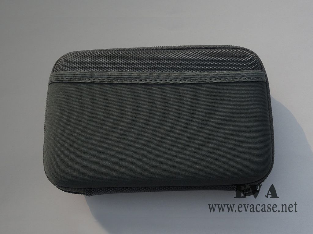 Custom psp carrying cover case hard shell coated nylon with memory foam